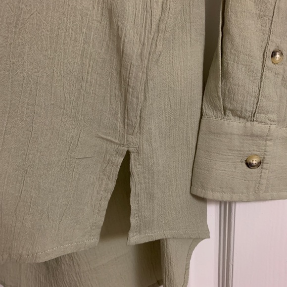 Club Monaco Marnee Chemise in Green - Picture 8 of 8